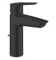 Mitigeur monocommande lavabo - GROHE Start - 235522432 -Noir mat -Taille M -Ouverture Eau Froide -Economie d'eau -Tirette et …