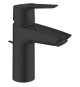 Mitigeur monocommande lavabo - GROHE Start - 242092432 - Noir mat - Taille S - Economie d'eau - Tirette et vidage
