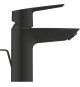 Mitigeur monocommande lavabo - GROHE Start - 242092432 - Noir mat - Taille S - Economie d'eau - Tirette et vidage