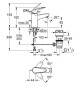 Mitigeur monocommande lavabo - GROHE Swift - 24316001 - Chromé - Taille S - Economie d'eau - Tirette et vidage