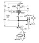 Mitigeur monocommande bidet - GROHE Swift - 24332001 - Chromé - Avec rotule - Economie d'eau