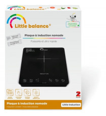 Plaque de cuisson - LITTLE BALANCE - 8575 - Little induction - 2000 W - 1 foyer - Noir