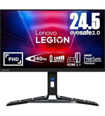 Ecran PC Gamer LENOVO Legion R25f-30 - 24,5 VA - FHD - 0,5ms - 240Hz - 2 x HDMI 1 x DP - AMD FreeSync Premium