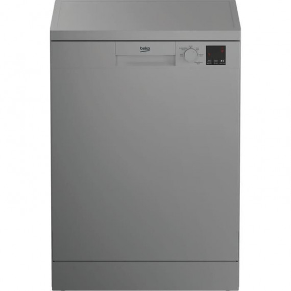 Lave-vaisselle pose libre BEKO TDFV15315S - 13 couverts - L60cm - 47 dBA - Silver
