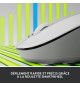 Souris Sans Fil Logitech Signature M650 L - Grande Taille Silencieuse, Bluetooth, Boutons Programmables - Blanche