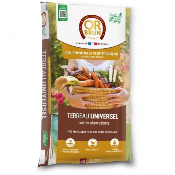 Terreau universel - OR BRUN - OBRTUNI70N - 70 L