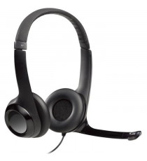 Logitech H390 Casque Filaire Stéréo avec Microphone Antibruit, USB-A - Noir