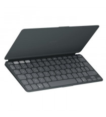 Clavier portable - Sans fil - Logitech - Keys-To-Go 2 - pour Tablette -  AZERTY - Graphite