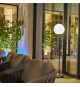 Lampadaire lumineux - LUMISKY - LUNY TALL - H150 cm - Pied métal design scandinave - LED blanc chaud et blanc dimmable