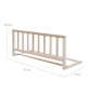 Barriere de Lit 90 cm - ROBA - Protection Anti-Chute Sûre pour Bébés et Enfants - de 18 Mois a 5 Ans - Montage Facile - Bois …