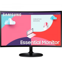 Ecran PC - SAMSUNG - LS24C360EAUXEN - 24 FHD 1920x1080 - Incurvé 1800R - Dalle VA - 4 ms - 75 Hz - HDMI - FreeSync