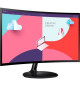 Ecran PC - SAMSUNG - LS24C360EAUXEN - 24 FHD 1920x1080 - Incurvé 1800R - Dalle VA - 4 ms - 75 Hz - HDMI - FreeSync