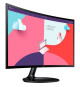 Ecran PC - SAMSUNG - LS24C360EAUXEN - 24 FHD 1920x1080 - Incurvé 1800R - Dalle VA - 4 ms - 75 Hz - HDMI - FreeSync