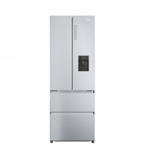Réfrigérateur Multi-Portes - HAIER - HFR5720EWMG - Classe E - 477 L - 37 dB - Silver