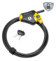 Antivol - MASTER LOCK - Python 8433EURD - Longueur ajustable de 30 cm a 1,8 m - Acier torsadé - Noir