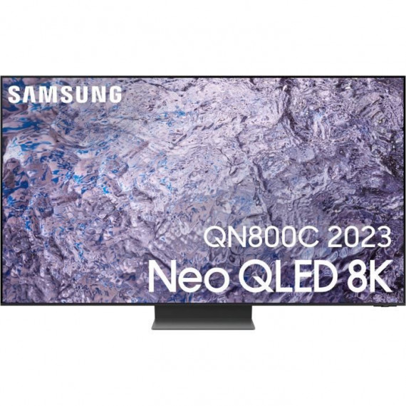 SAMSUNG 65QN800C - TV Neo QLED 65 (165 cm) - 8K 7680x4320 - 100 Hz - HDR - Smart TV - Gaming HUB - 70 Watt - 4xHDMI - WiFi