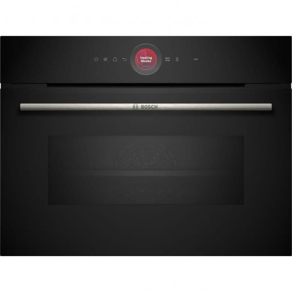 Four combiné micro-ondes Encastrable Softclose - BOSCH SER8 CMG7241B1 Noir - Vol four 45l - 16 modes cuissons - 455 x 594 x 5…