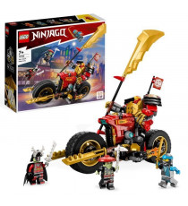 LEGO NINJAGO 71783 La Moto du Robot de Kai  Évolution, Jouet de Ninja, Figurine Robot