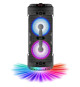 INOVALLEY KA03-N - Enceinte lumineuse Bluetooth - 400 W - Fonction karaoké - Lumieres LED colorées - Port USB