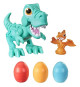 PLAY-DOH - Dino Crew - Croque Dino - jouet pour enfants avec bruits de dinosaure - 3 oeufs PLAY-DOH - a partir de 3 ans