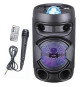 INOVALLEY KA02 BOWL- Enceinte lumineuse Bluetooth 400W - Fonction Karaoké - Boule kaléidoscope LED multicolore - Port USB, Mi…
