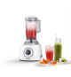 Robot multifonction BOSCH MultiTalent3 - Blanc - 800 W -  2 vitesses et pulse - Bol mélangeur 2,3 L - Bol mixeur 1 L - 2 disques