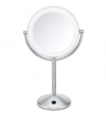 Miroir Lumineux Grossissant x10 - BaByliss Paris - 9436E - Double Face - Ampoules LED