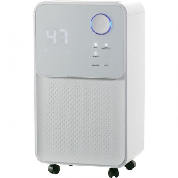 Déshumidificateur d'air électrique OCEANIC - Extraction 12 litres/jour - Fonction seche-linge - Affichage LED