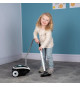 SMOBY Aspirateur compact et peu encombrant avec un véritable bruit d'aspirateur. 3 piles LR44 incluses - des 3 ans
