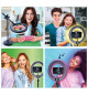 Canal Toys - Studio Vidéo 2-en-1 avec anneau lumineux LED multicolore, support double fonction- Studio Creator - INF027