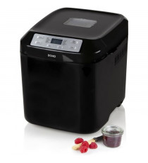 DOMO - Machine a pain automatique - B3974 - 12 programmes - Minuterie programmable jusqu'a 13 heures - Noir