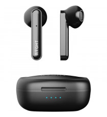 RYGHT R483416 - Ecouteurs ALFA semi-intra sans fil bluetooth 5.0 - 4h30 autonomie - Commandes tactiles intuitives - USB-C - Noir