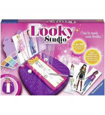 Looky Studio - Ravensburger - Loisirs créatifs - Dessins de mode - Studio de stylisme format maxi - des 6 ans