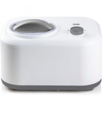 DOMO DO9243I - Sorbetiere avec compresseur intégré - 1L - 3 fonctions - Bol amovible - Température de congélation -18° a -35°C