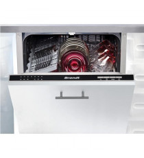 Lave-vaisselle encastrable BRANDT VS1010J - Moteur standard - 10 couverts - L45cm - 47dB - Noir