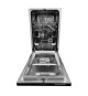 Lave-vaisselle encastrable BRANDT VS1010J - Moteur standard - 10 couverts - L45cm - 47dB - Noir