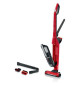 BOSCH BBH3ZOO28 Aspirateur balai sans fil 2en1 et multifonction Flexxo Zoo'o - 2 vitesses - 28 V - 55 mn d'autonomie - Rouge