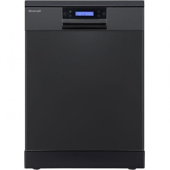 Lave-vaisselle pose libre BRANDT LVC144IB - 14 couverts - Induction - L60cm - 44 dB - Noir