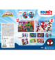 Clementoni - Edukit - Coffret Spidey 4 en 1 -  Un puzzle de 30 et de 48 pieces, un mémo et six cubes - Dés 4 ans