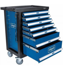 SCHEPPACH Servante d'atelier 70 outils 7 tiroirs TW1100