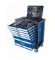 SCHEPPACH Servante d'atelier 70 outils 7 tiroirs TW1100