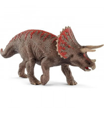 Figurine Tricératops SCHLEICH - Dinosaurs - Rouge - Enfant - 3 ans et plus