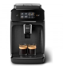 Machine a café expresso a café grains PHILIPS EP1200 - Noir Mat - Avec broyeur - 2 boissons - Ecran tactile - AquaClean