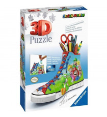 Puzzle 3D Sneaker Super Mario - Ravensburger - 108 pieces - Sans colle - A partir de 8 ans
