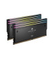 Mémoire RAM - CORSAIR - Dominator Titanium RGB DDR5 - 48GB 2x24GB DIMM - 7200MT/s - Intel XMP 3.0  - 1.40V - Noir (CMP48GX5M2…