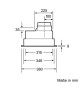 Groupe filtrant NEFF D5655X1 - Evacuation ou recyclage - 2 moteurs - 56 dB max - 618 m3 air / h - Inox