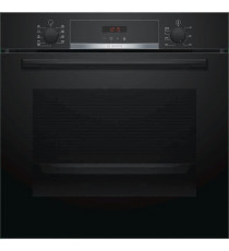 Four électrique encastrable BOSCH HBA573BA0 - Air pulsé 3D+ - 71L - Pyrolyse - A - Noir