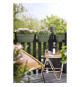 ELHO - Pot de fleurs -  Vibia Campana Easy Hanger Large - Vert Pistache - Balcon extérieur - L 24.1 x W 46 x H 26.5 cm