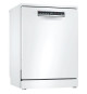 Lave-vaisselle pose libre BOSCH SMS4HTW47E SER4 - 12 couverts - Induction - L60cm - 44dB - Blanc
