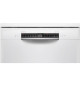 Lave-vaisselle pose libre BOSCH SMS4HTW47E SER4 - 12 couverts - Induction - L60cm - 44dB - Blanc